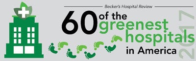 Becker's 60 Greenest Hospitals award